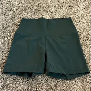 Yogalicious Dark Green Bike Shorts